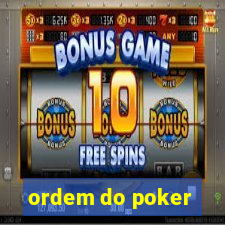 ordem do poker